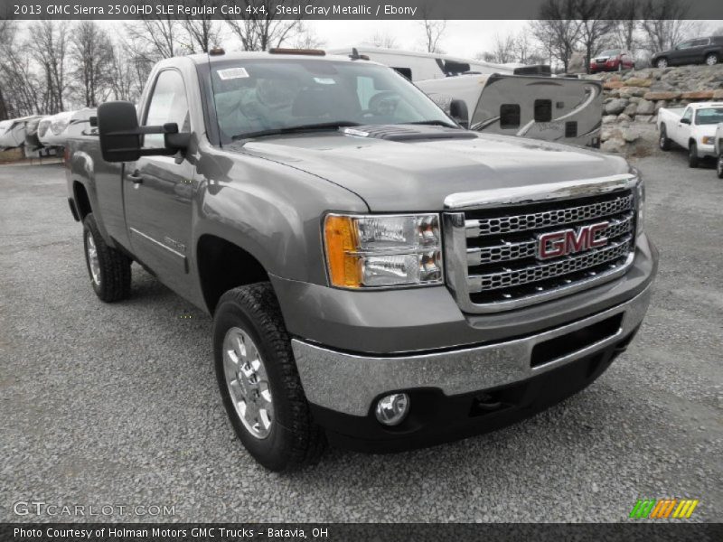 Front 3/4 View of 2013 Sierra 2500HD SLE Regular Cab 4x4
