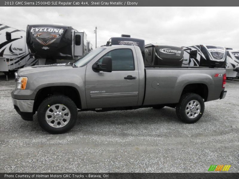  2013 Sierra 2500HD SLE Regular Cab 4x4 Steel Gray Metallic