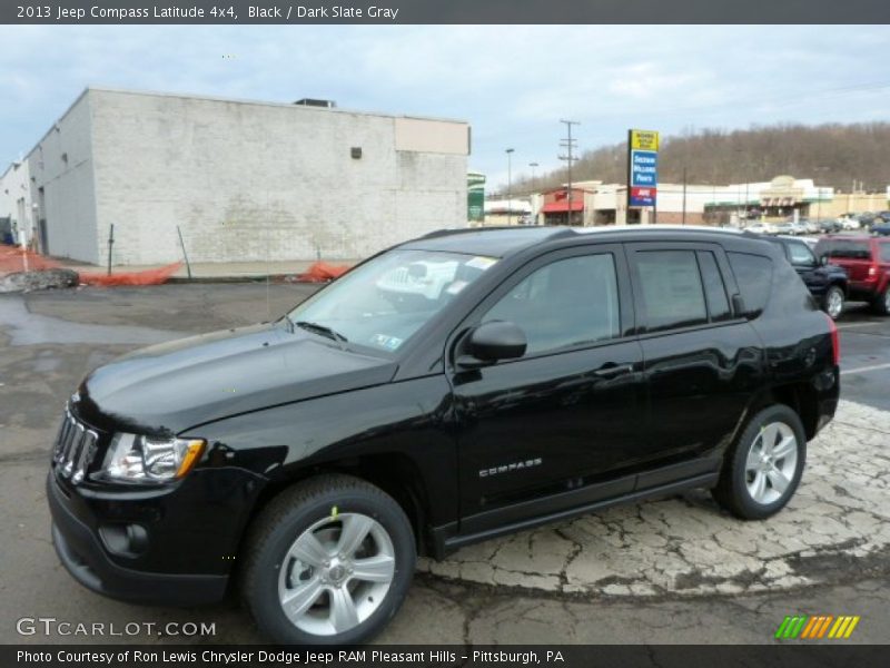 Black / Dark Slate Gray 2013 Jeep Compass Latitude 4x4