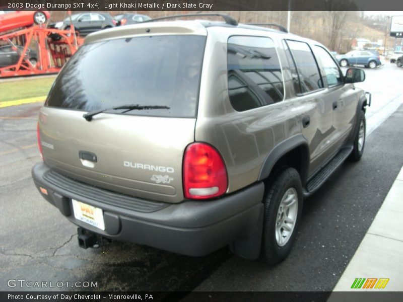 Light Khaki Metallic / Dark Slate Gray 2003 Dodge Durango SXT 4x4