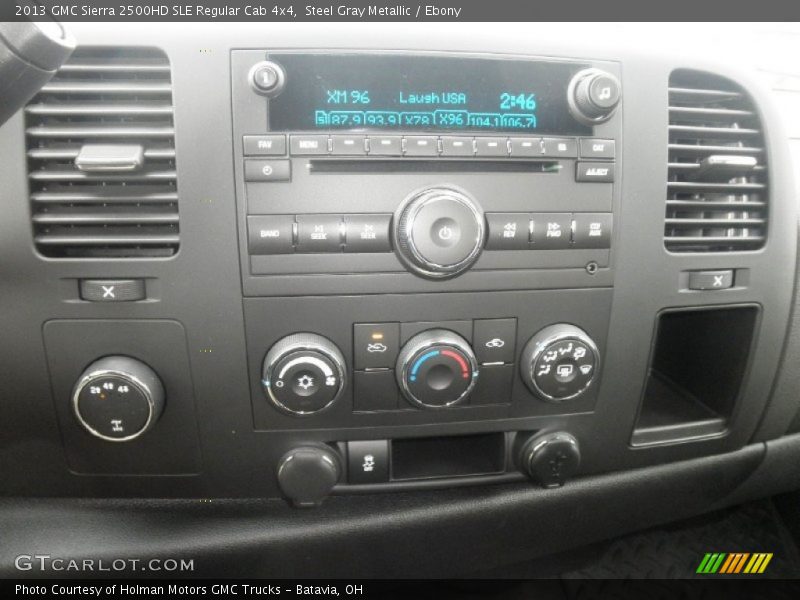 Controls of 2013 Sierra 2500HD SLE Regular Cab 4x4