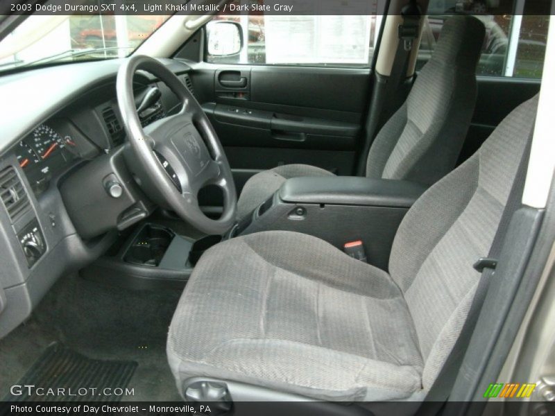 Light Khaki Metallic / Dark Slate Gray 2003 Dodge Durango SXT 4x4