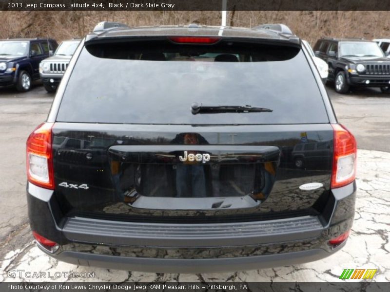 Black / Dark Slate Gray 2013 Jeep Compass Latitude 4x4