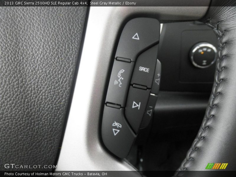 Controls of 2013 Sierra 2500HD SLE Regular Cab 4x4