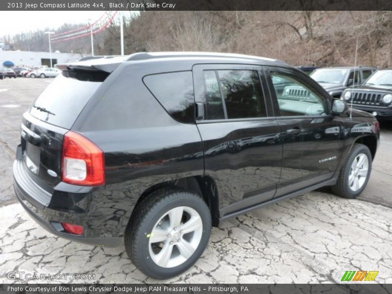 Black / Dark Slate Gray 2013 Jeep Compass Latitude 4x4