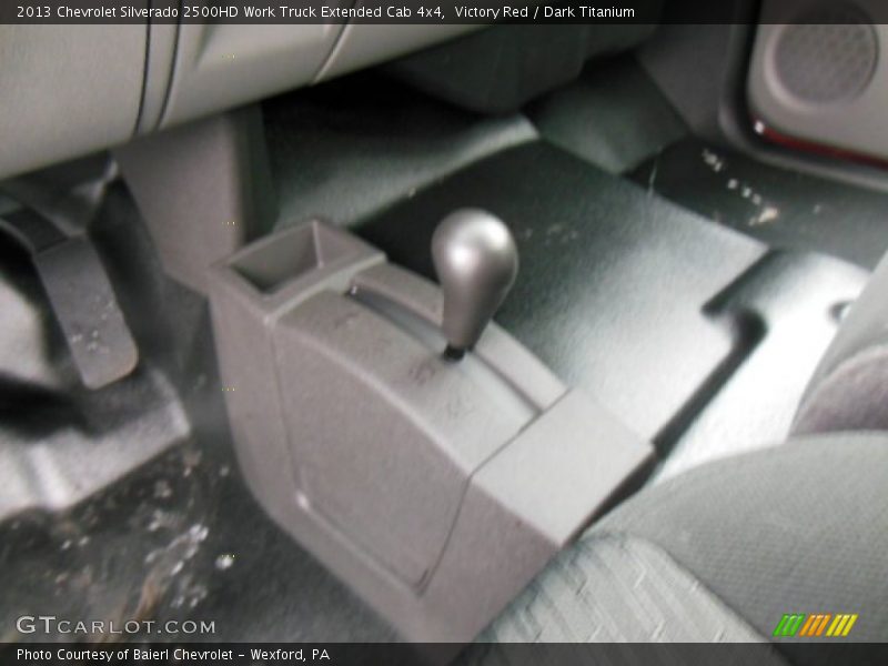 Victory Red / Dark Titanium 2013 Chevrolet Silverado 2500HD Work Truck Extended Cab 4x4