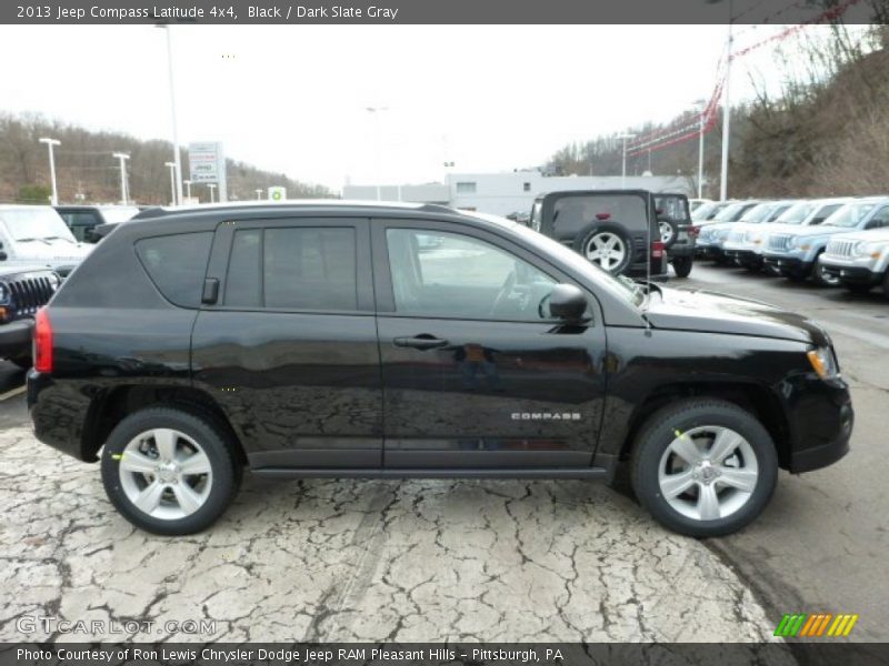 Black / Dark Slate Gray 2013 Jeep Compass Latitude 4x4