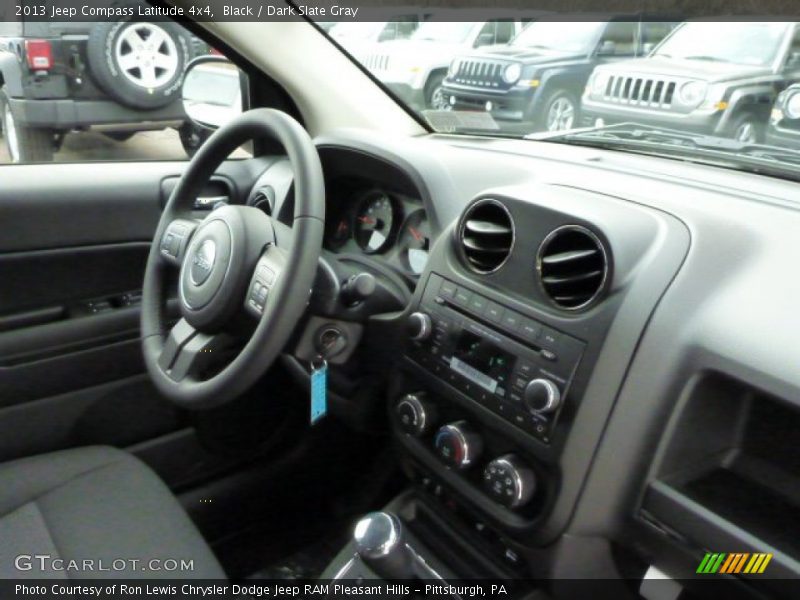 Black / Dark Slate Gray 2013 Jeep Compass Latitude 4x4