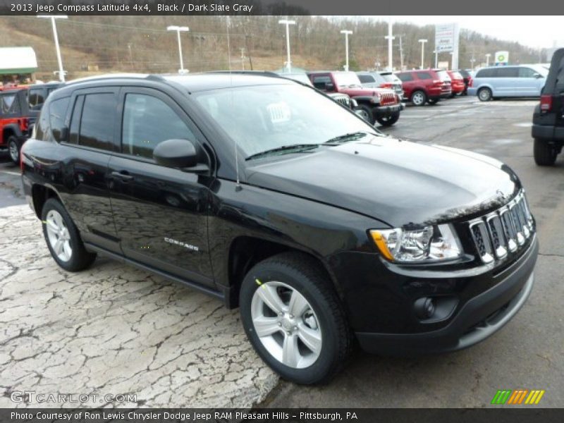 Black / Dark Slate Gray 2013 Jeep Compass Latitude 4x4