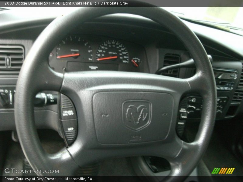 Light Khaki Metallic / Dark Slate Gray 2003 Dodge Durango SXT 4x4