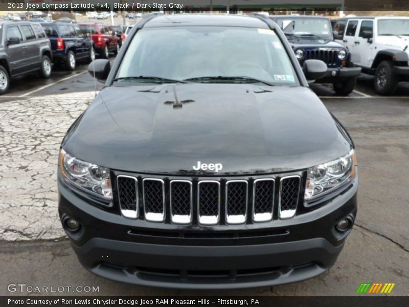 Black / Dark Slate Gray 2013 Jeep Compass Latitude 4x4