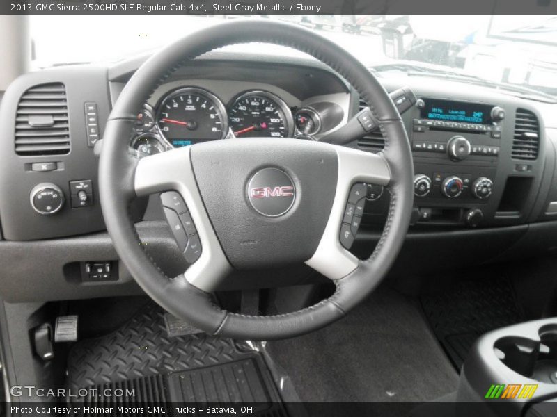  2013 Sierra 2500HD SLE Regular Cab 4x4 Steering Wheel