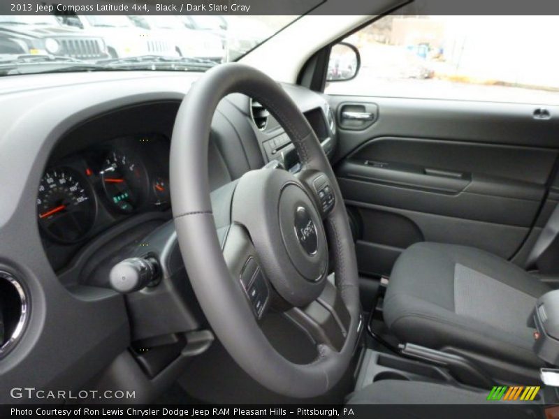 Black / Dark Slate Gray 2013 Jeep Compass Latitude 4x4