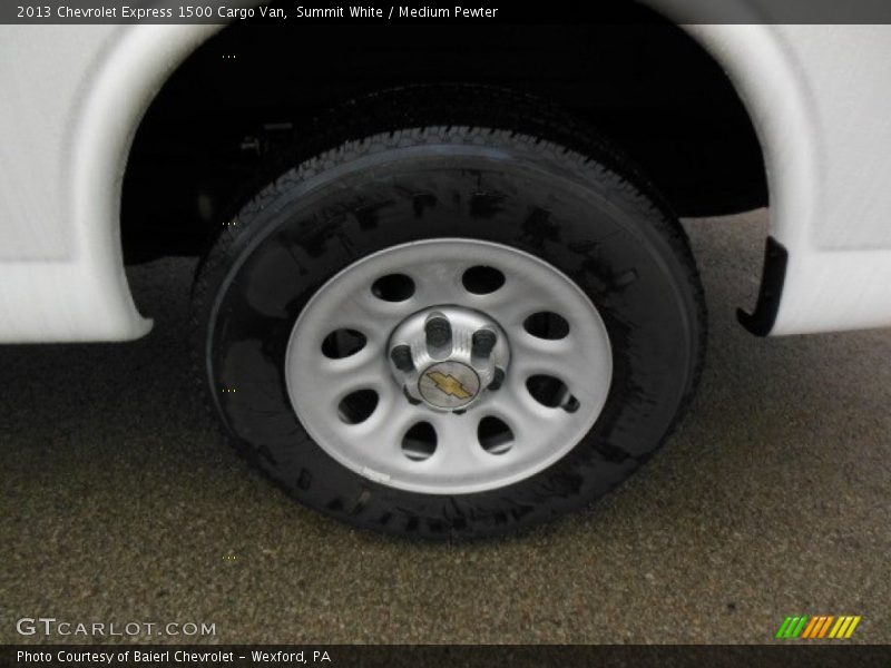 Summit White / Medium Pewter 2013 Chevrolet Express 1500 Cargo Van