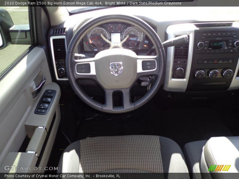 Dashboard of 2010 Ram 2500 Big Horn Edition Mega Cab 4x4