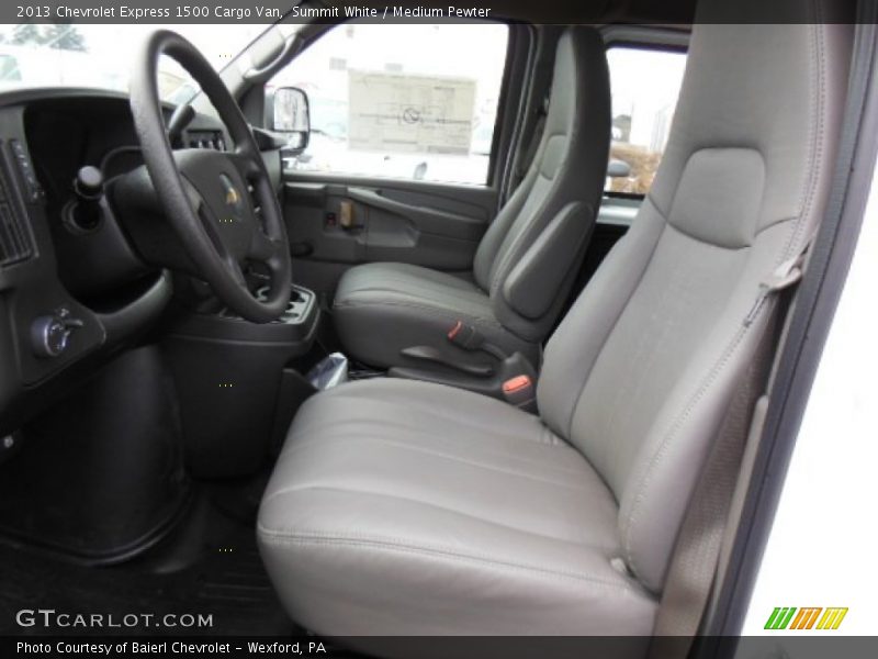 Summit White / Medium Pewter 2013 Chevrolet Express 1500 Cargo Van