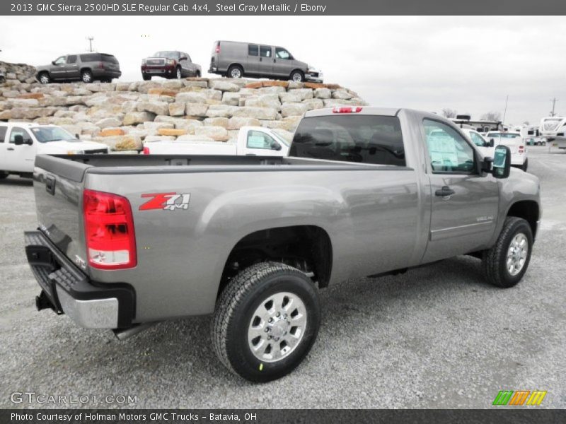  2013 Sierra 2500HD SLE Regular Cab 4x4 Steel Gray Metallic