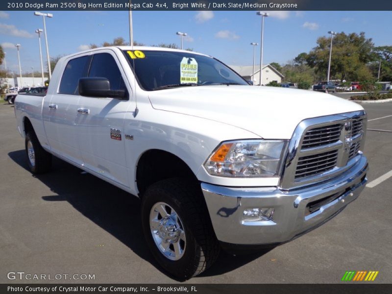 Front 3/4 View of 2010 Ram 2500 Big Horn Edition Mega Cab 4x4