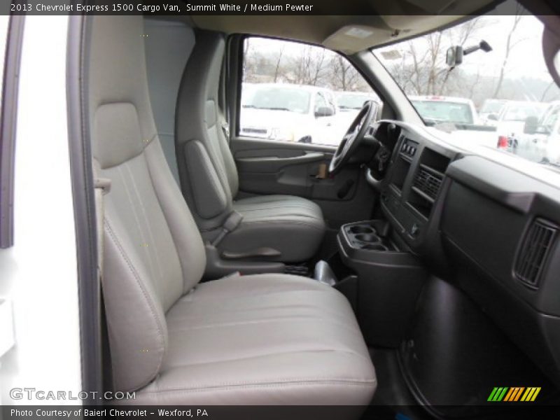 Summit White / Medium Pewter 2013 Chevrolet Express 1500 Cargo Van