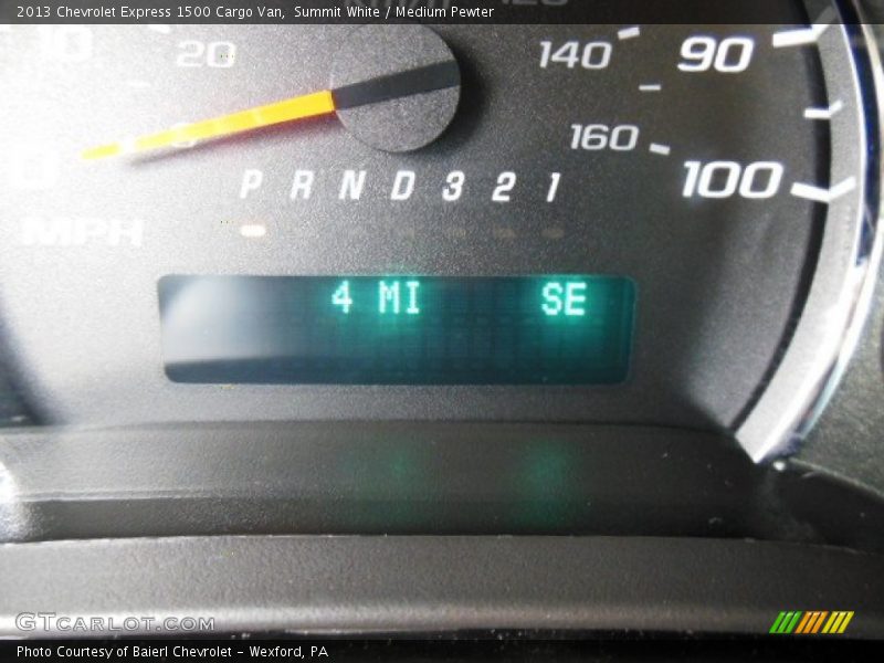 Summit White / Medium Pewter 2013 Chevrolet Express 1500 Cargo Van