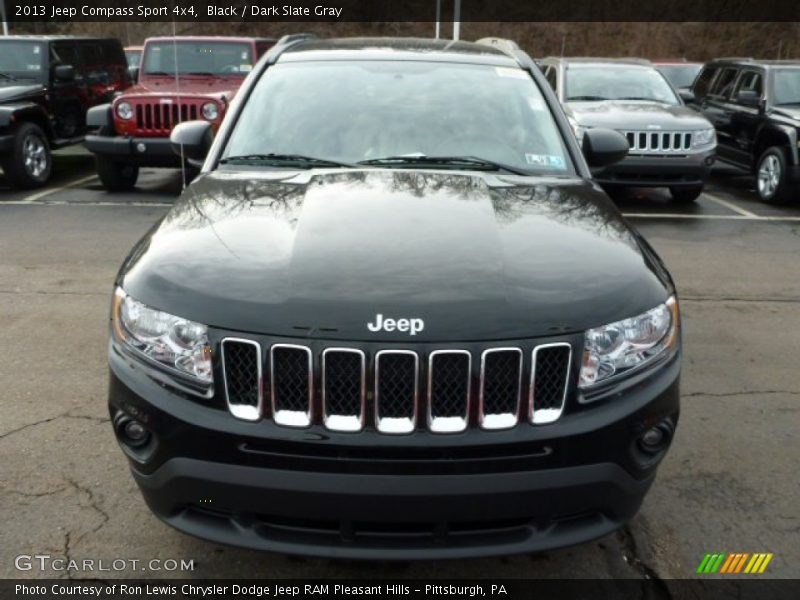 Black / Dark Slate Gray 2013 Jeep Compass Sport 4x4