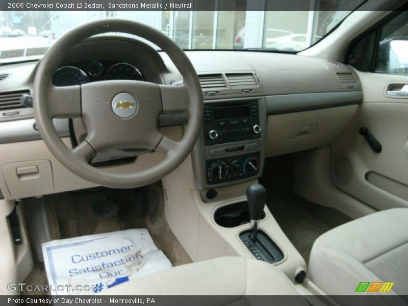 Dashboard of 2006 Cobalt LS Sedan