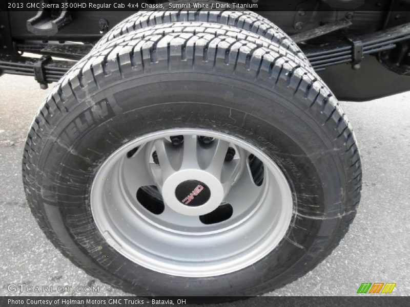  2013 Sierra 3500HD Regular Cab 4x4 Chassis Wheel