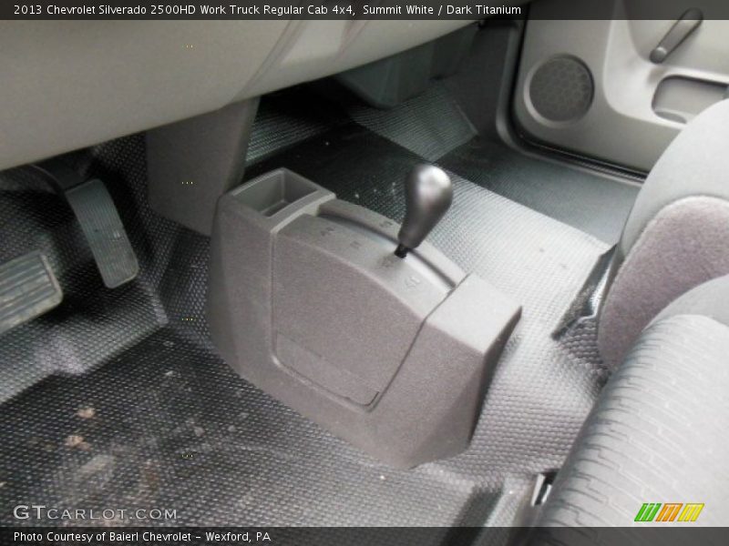 Summit White / Dark Titanium 2013 Chevrolet Silverado 2500HD Work Truck Regular Cab 4x4