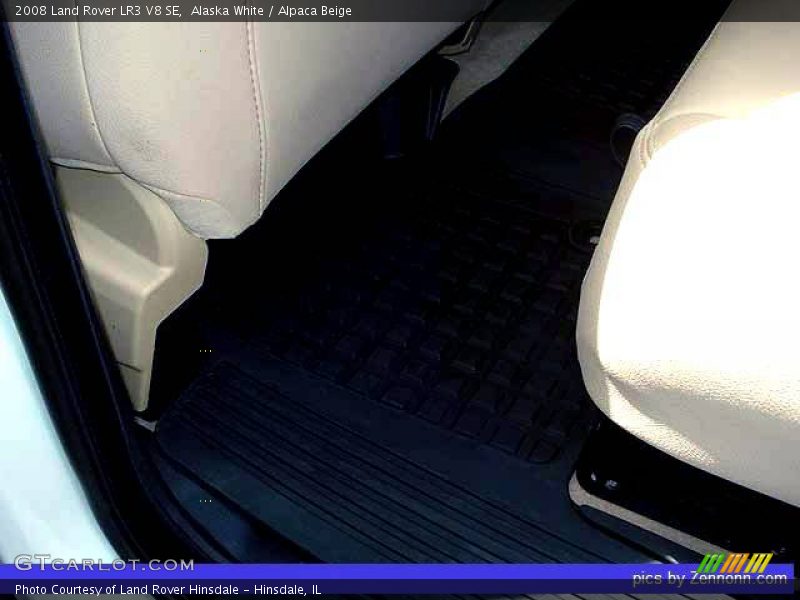 Alaska White / Alpaca Beige 2008 Land Rover LR3 V8 SE