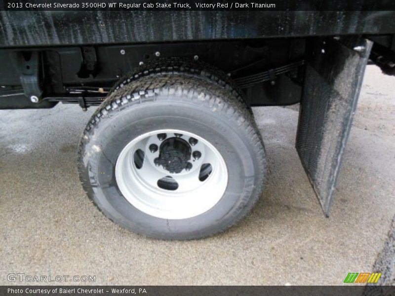  2013 Silverado 3500HD WT Regular Cab Stake Truck Wheel