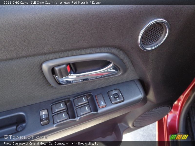 Merlot Jewel Red Metallic / Ebony 2011 GMC Canyon SLE Crew Cab