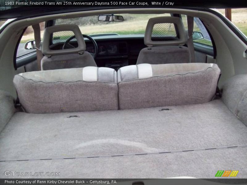 White / Gray 1983 Pontiac Firebird Trans Am 25th Anniversary Daytona 500 Pace Car Coupe