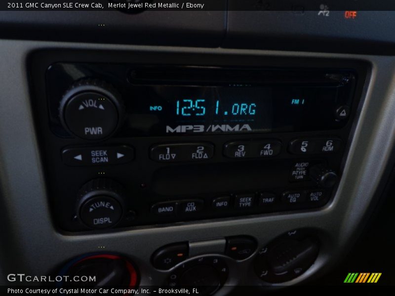 Audio System of 2011 Canyon SLE Crew Cab
