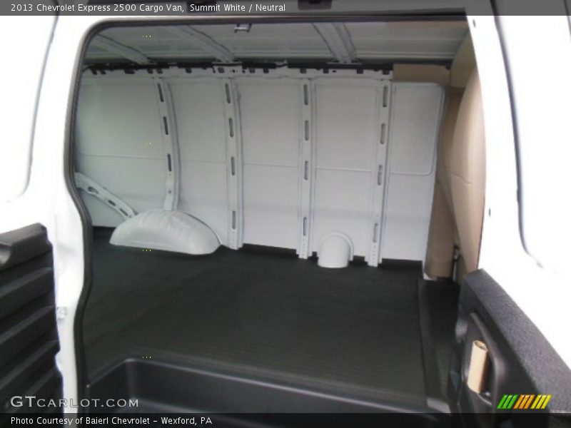 Summit White / Neutral 2013 Chevrolet Express 2500 Cargo Van