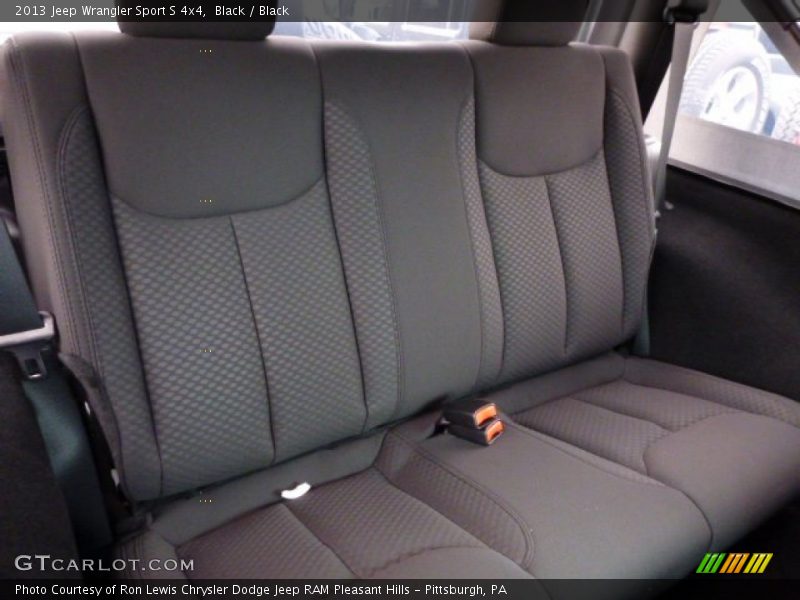 Black / Black 2013 Jeep Wrangler Sport S 4x4