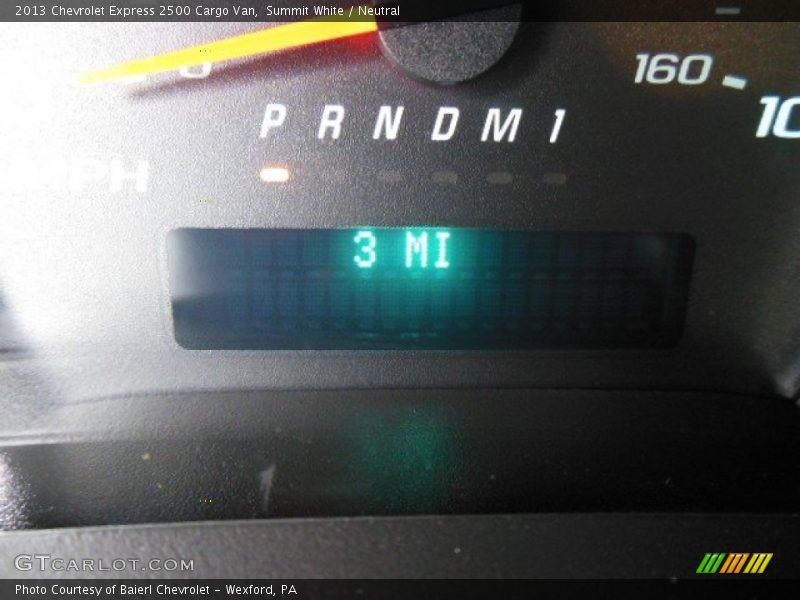 Summit White / Neutral 2013 Chevrolet Express 2500 Cargo Van