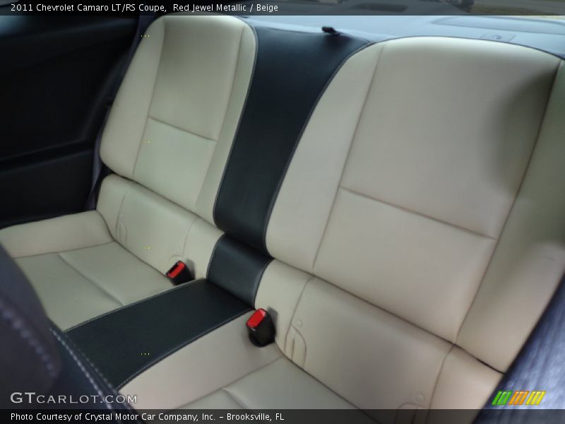 Red Jewel Metallic / Beige 2011 Chevrolet Camaro LT/RS Coupe