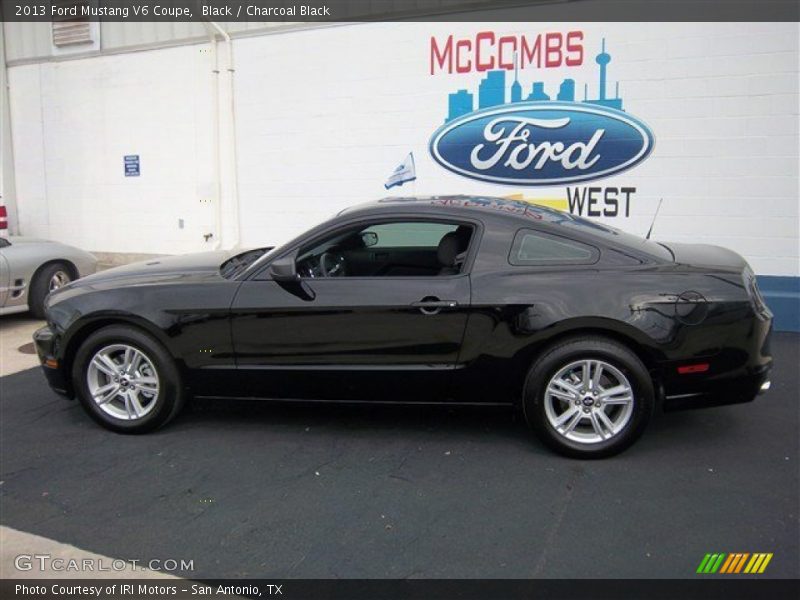 Black / Charcoal Black 2013 Ford Mustang V6 Coupe