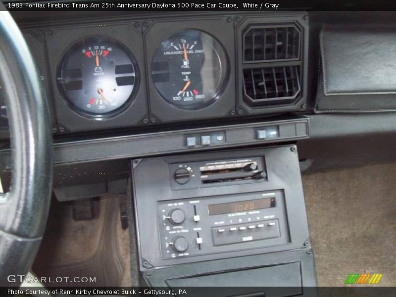 White / Gray 1983 Pontiac Firebird Trans Am 25th Anniversary Daytona 500 Pace Car Coupe