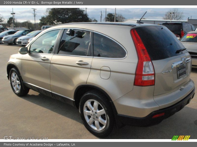 Borrego Beige Metallic / Ivory 2009 Honda CR-V EX-L