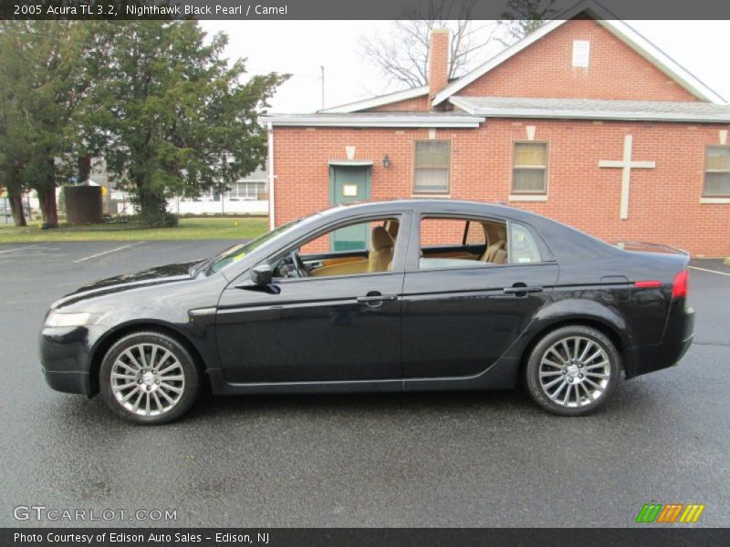 Nighthawk Black Pearl / Camel 2005 Acura TL 3.2