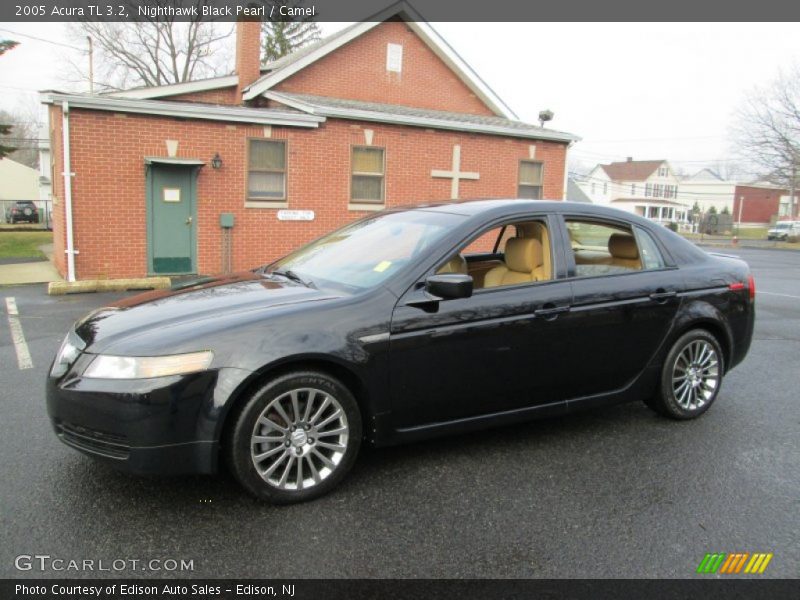 Nighthawk Black Pearl / Camel 2005 Acura TL 3.2