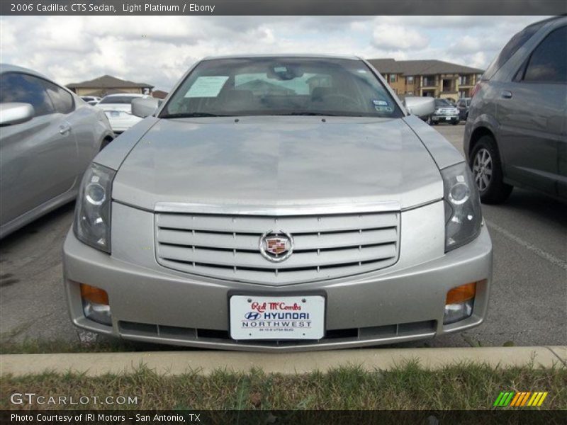 Light Platinum / Ebony 2006 Cadillac CTS Sedan