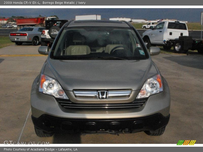 Borrego Beige Metallic / Ivory 2009 Honda CR-V EX-L