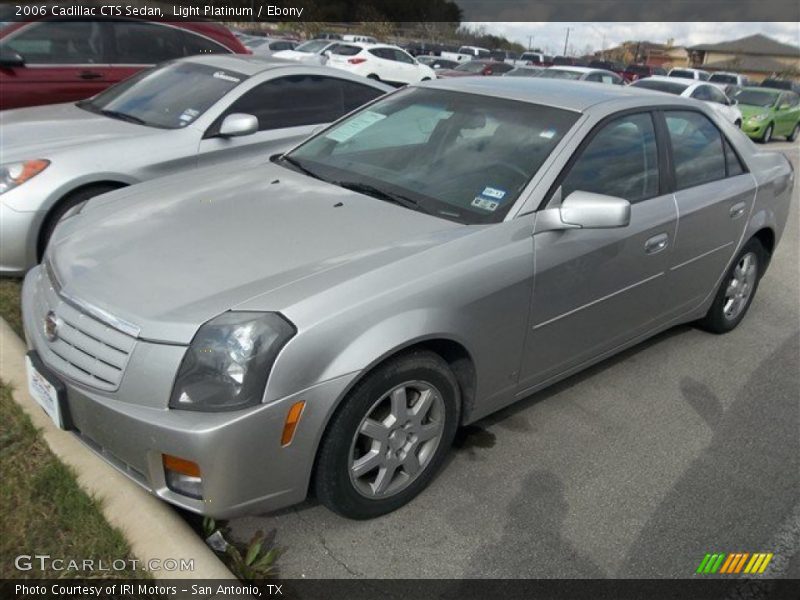 Light Platinum / Ebony 2006 Cadillac CTS Sedan