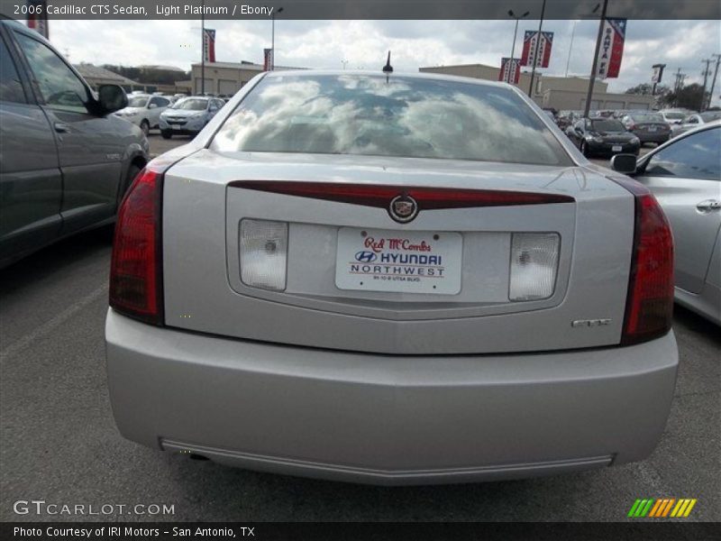 Light Platinum / Ebony 2006 Cadillac CTS Sedan