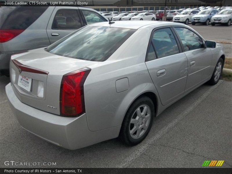Light Platinum / Ebony 2006 Cadillac CTS Sedan