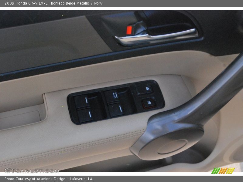 Borrego Beige Metallic / Ivory 2009 Honda CR-V EX-L