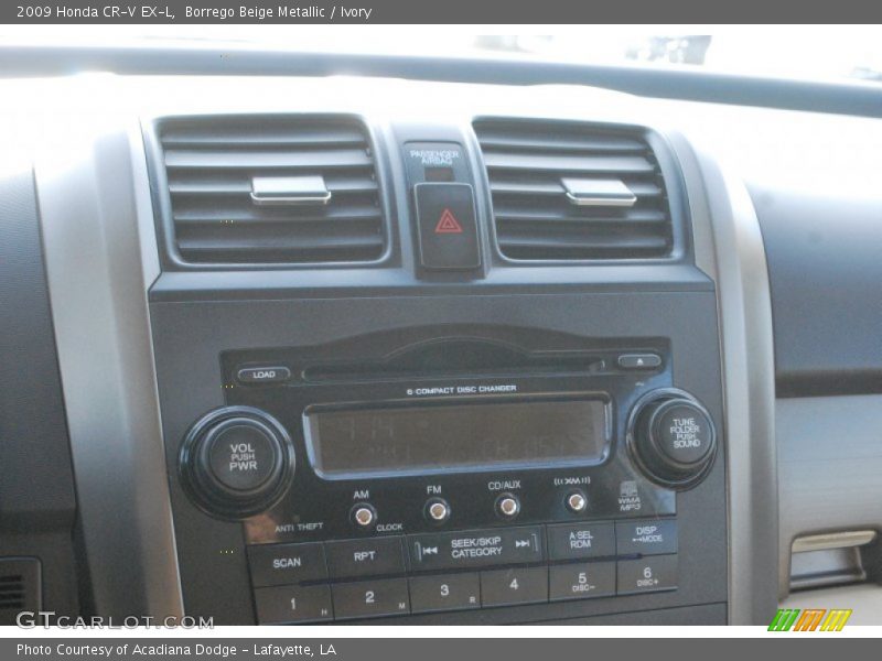 Borrego Beige Metallic / Ivory 2009 Honda CR-V EX-L