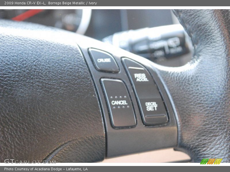 Borrego Beige Metallic / Ivory 2009 Honda CR-V EX-L